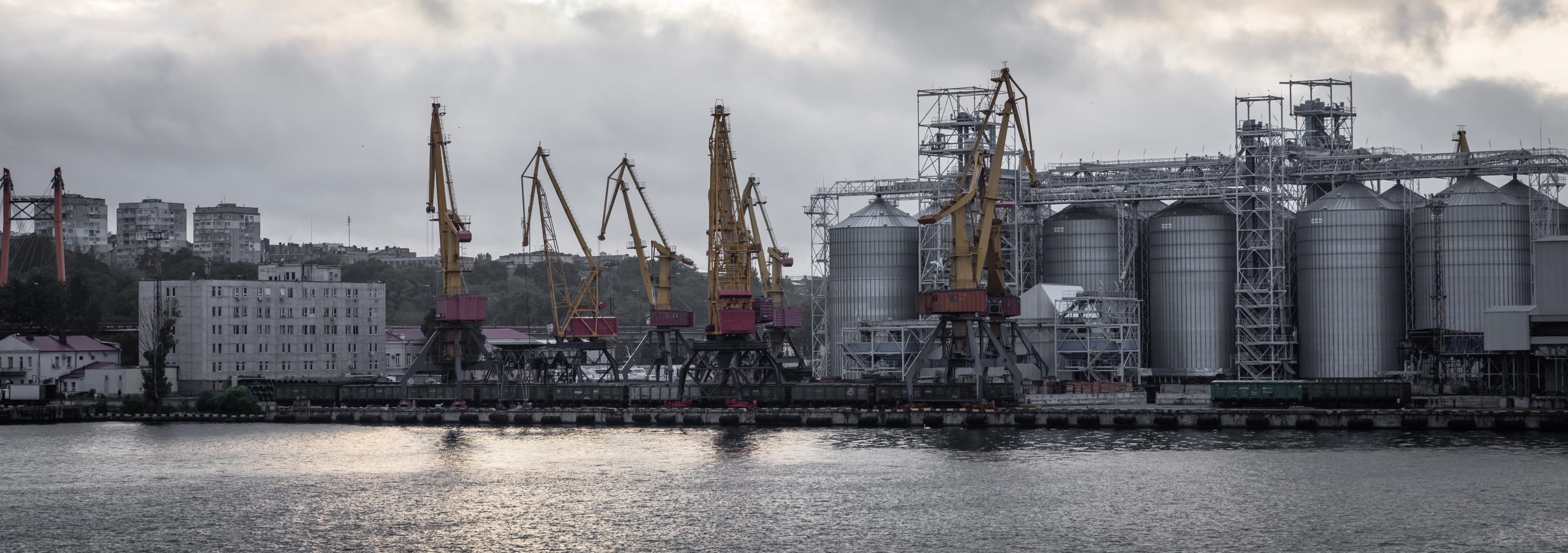 Marine Industrial Commercial Port in Odessa, Ukraine
